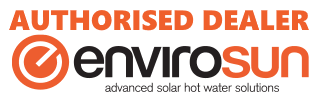 Authorised dealer logo for advanced solar hot water systems, North Lakes