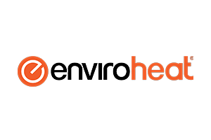 Enviroheat logo for hot water systems, servicing North Lakes by North Lakes Hot Water